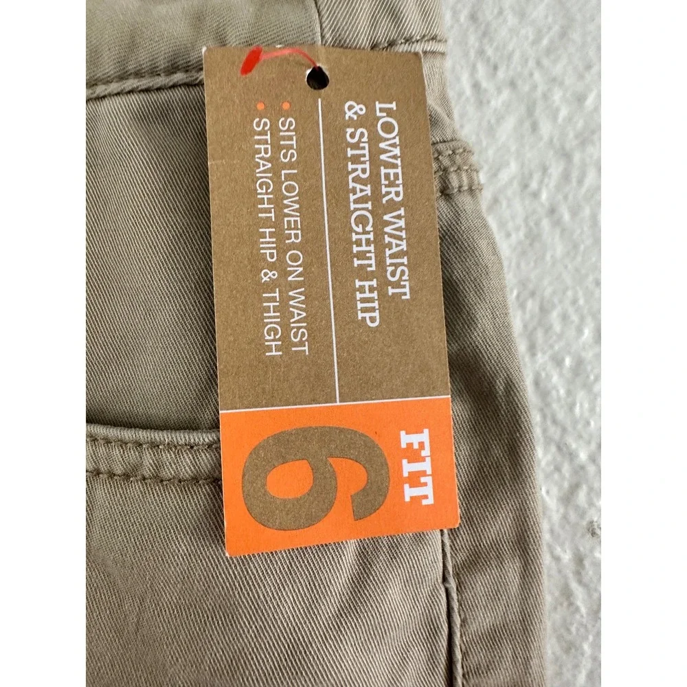 Mossimo Supply Co‎ Skinny Pants Womens 13 Khaki Low Rise Fit 6 Stretch Chino